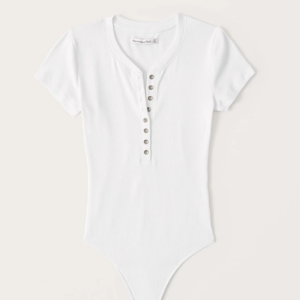 Abercrombie & Fitch Henley Bodysuit